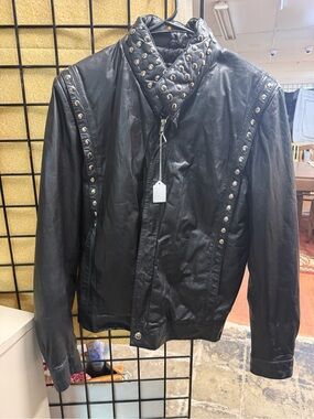 1980s genuine leather jacket